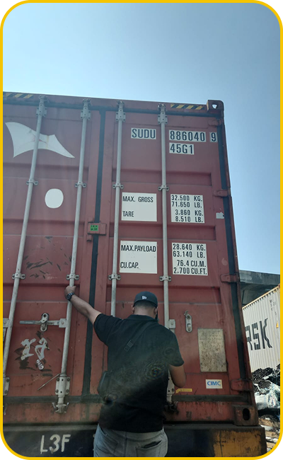 Export stuffing and container inspection 2