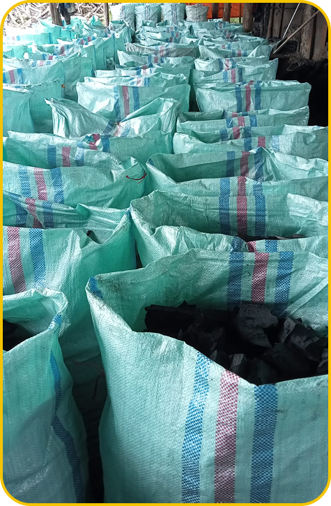 20 KG Woven Striped Sacks Ready for Shipping