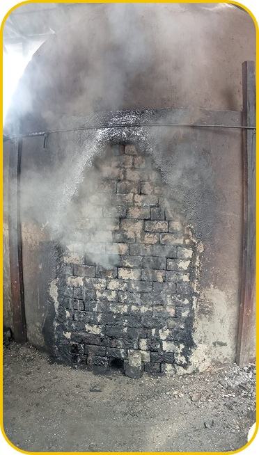 Active combustion furnace